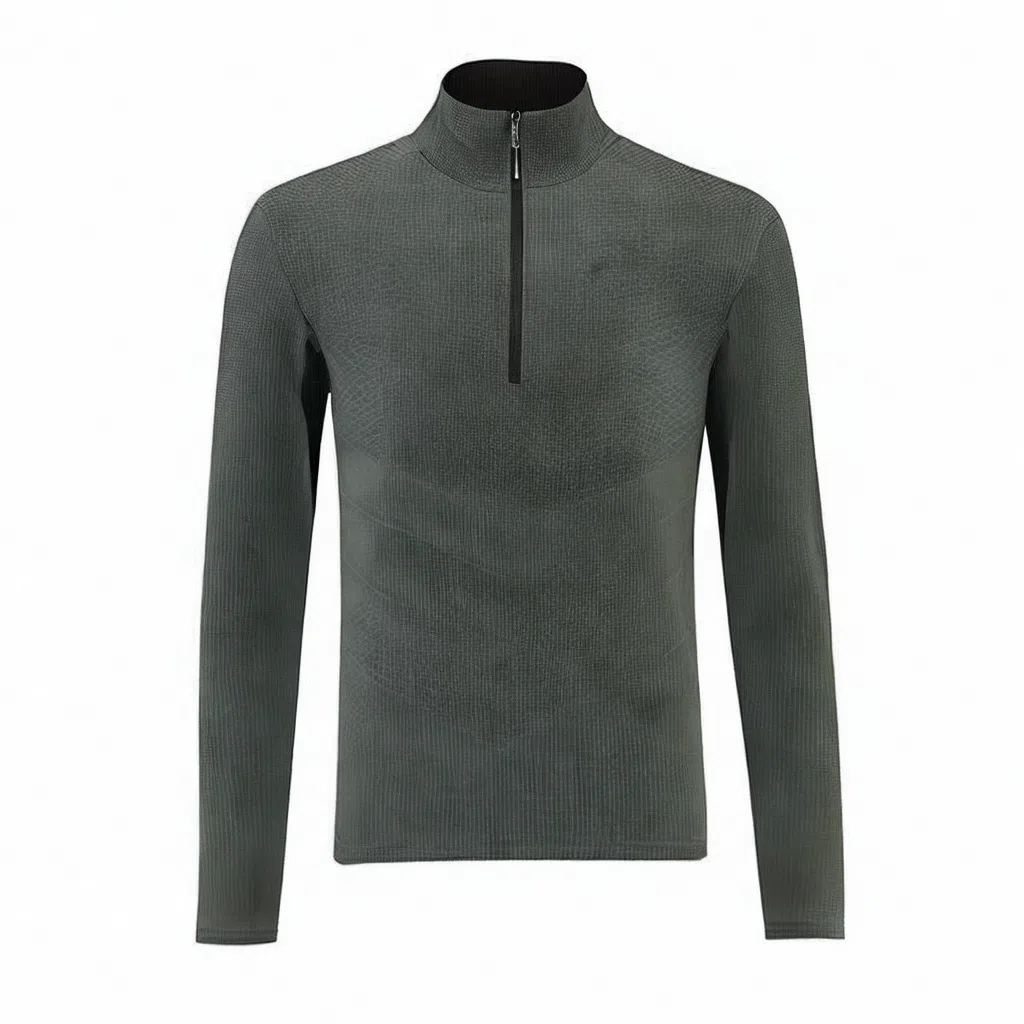 浪莎 户外运动长袖跑步健身衣 男款