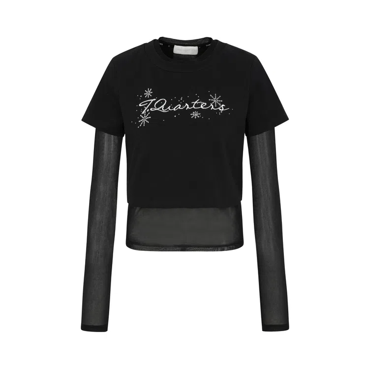 Three Quarters logo T