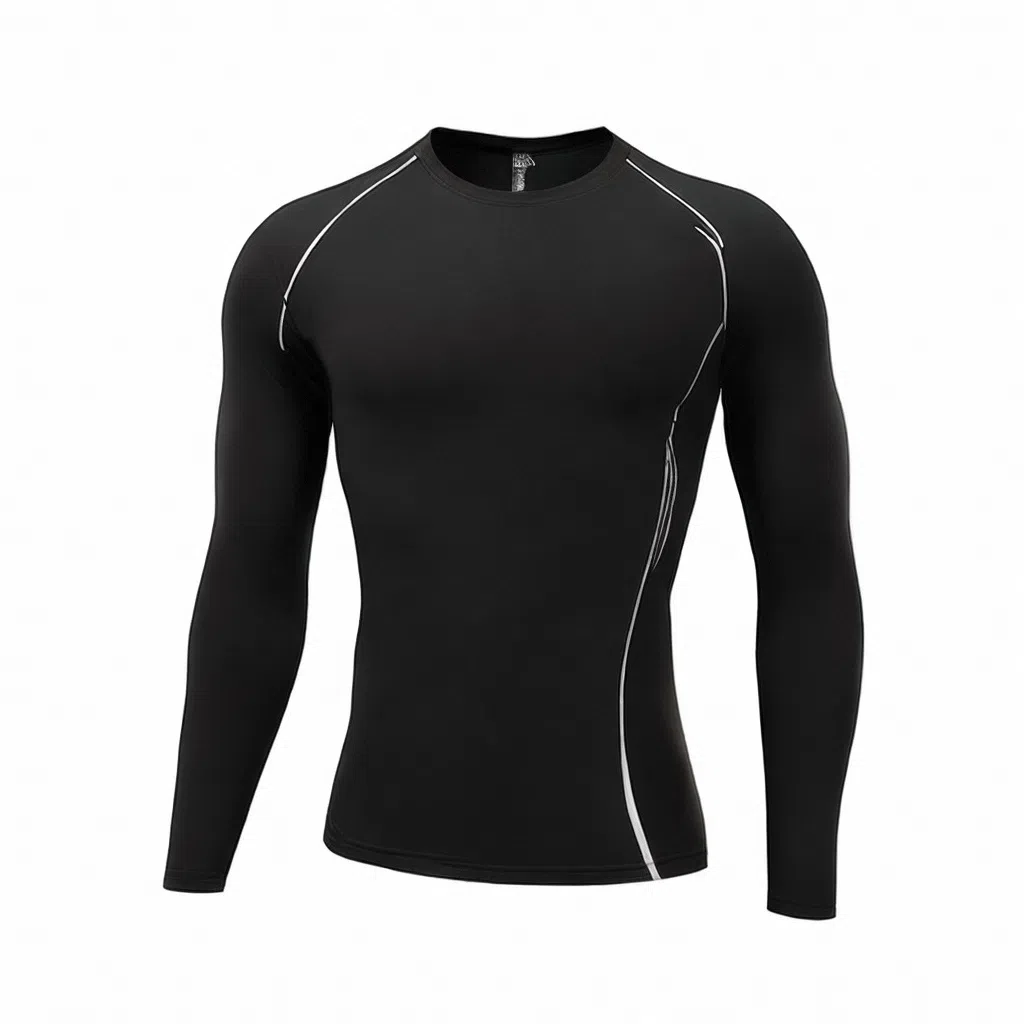 浪莎 跑步装备速干保暖篮球晨跑训练健身衣 男款