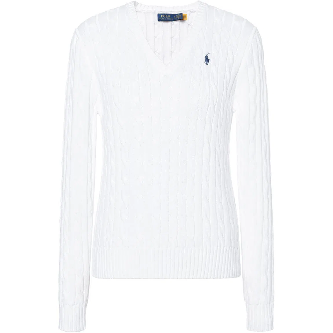 Polo Ralph Lauren Cable-Knit V-Neck Sweater
