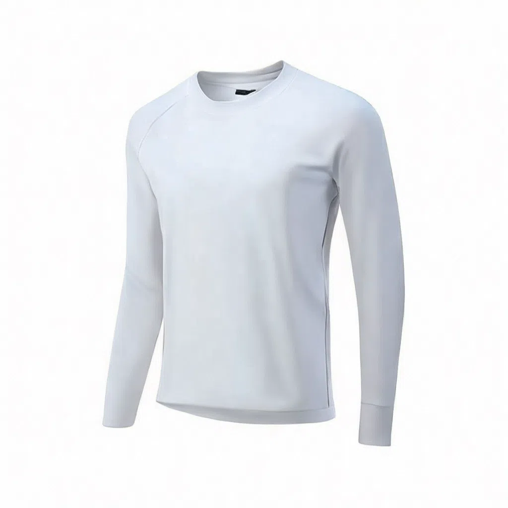 浪莎 运动休闲圆领长袖健身衣 男款