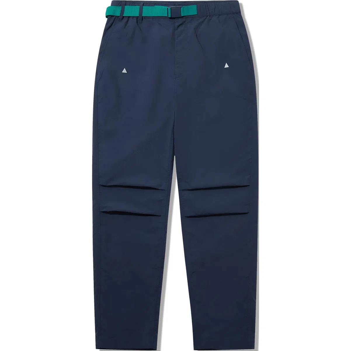 中国李宁 舒适休闲宽松直筒简约运动长裤 男款 海军蓝