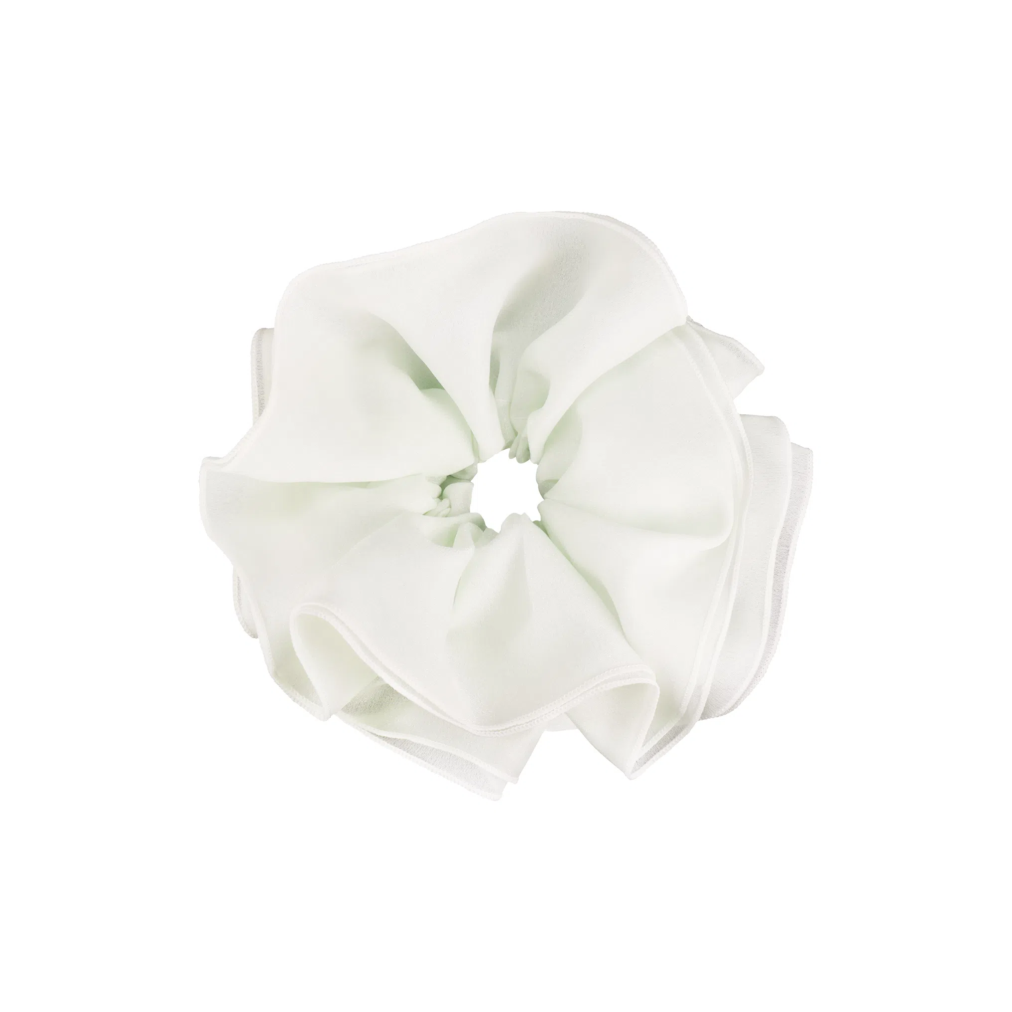 芒果饰品 法式欧根纱大号网纱大肠 布艺 发圈 女款