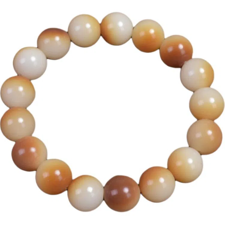 【多彩多福】 色菲尔 盘珠盘玩佛珠文玩渐变气质手捻绕指柔手持 菩提根 手串 男女同款情侣款