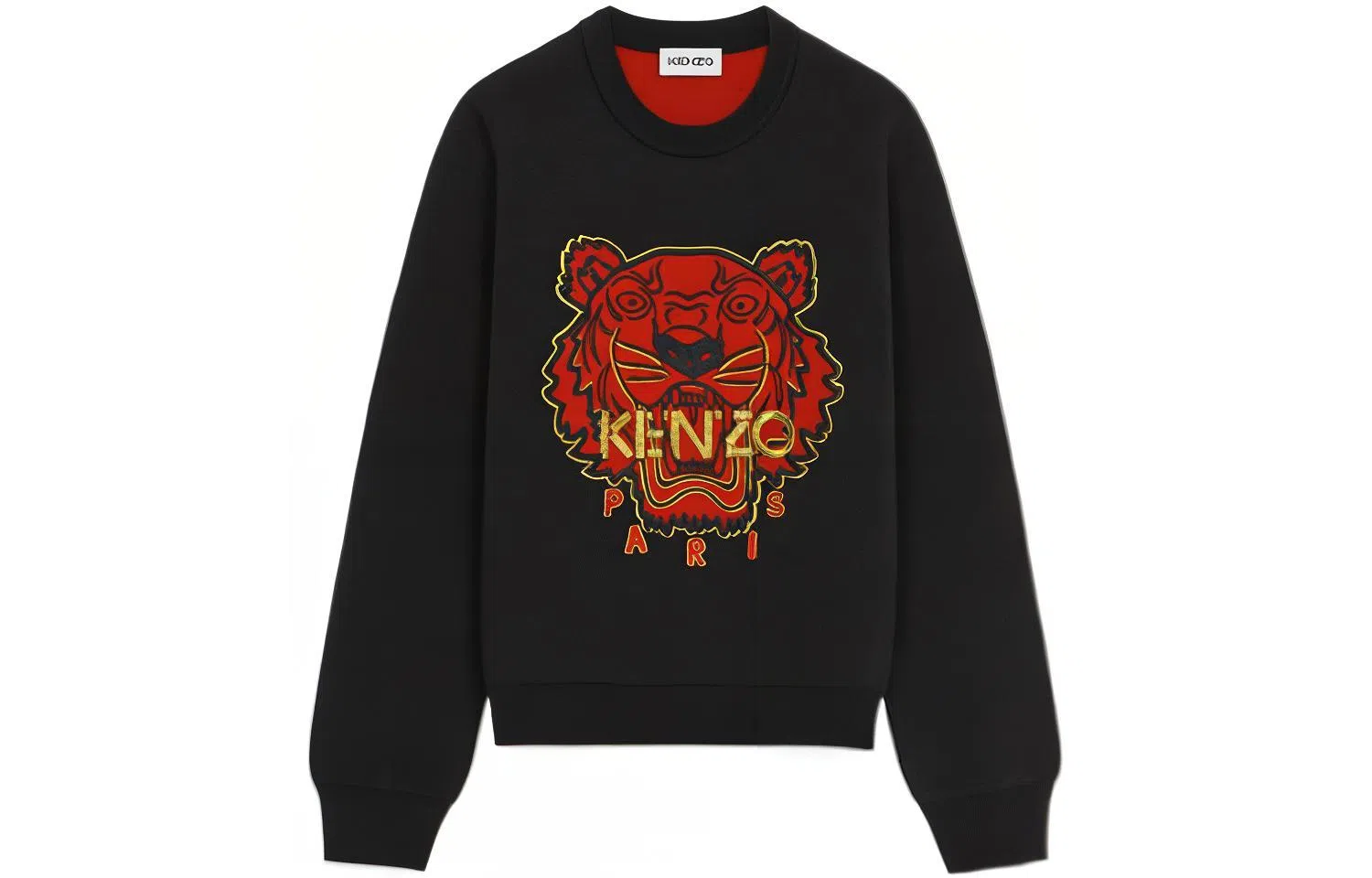 KENZO Tiger Embroidered Wool Sweater