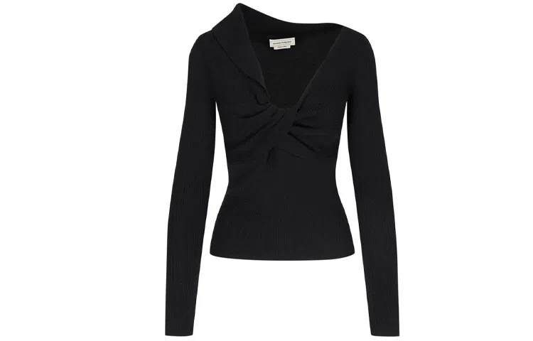 Alexander McQueen FW21 Black Knit Sweater