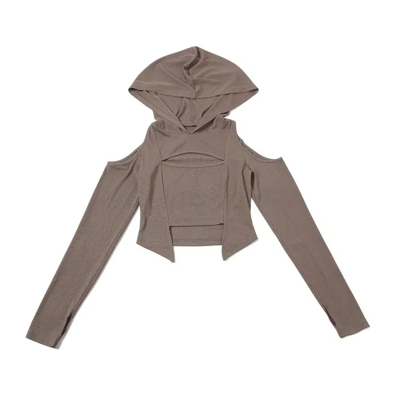 JUFU SS24 Khaki Long Sleeve Tee