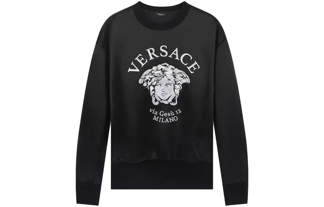 Versace Medusa Embroidered Sweatshirt