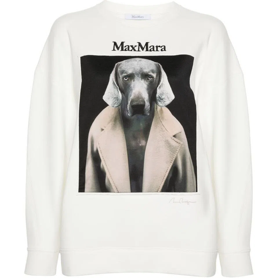 MaxMara x William Wegman Bacco Sweatshirt