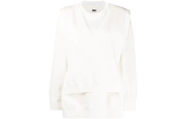 MM6 Maison Margiela FW21 Pullover White