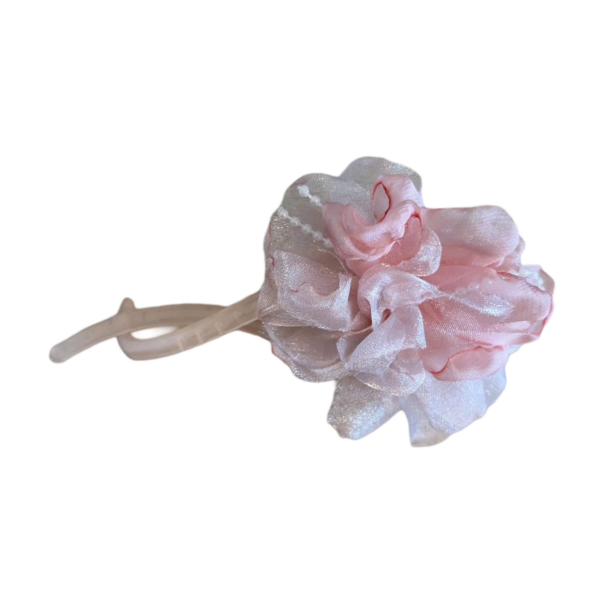 希铃 花朵唯美 海边度假  简约百搭 实用 修饰后脑勺 亚克力 发夹 女款