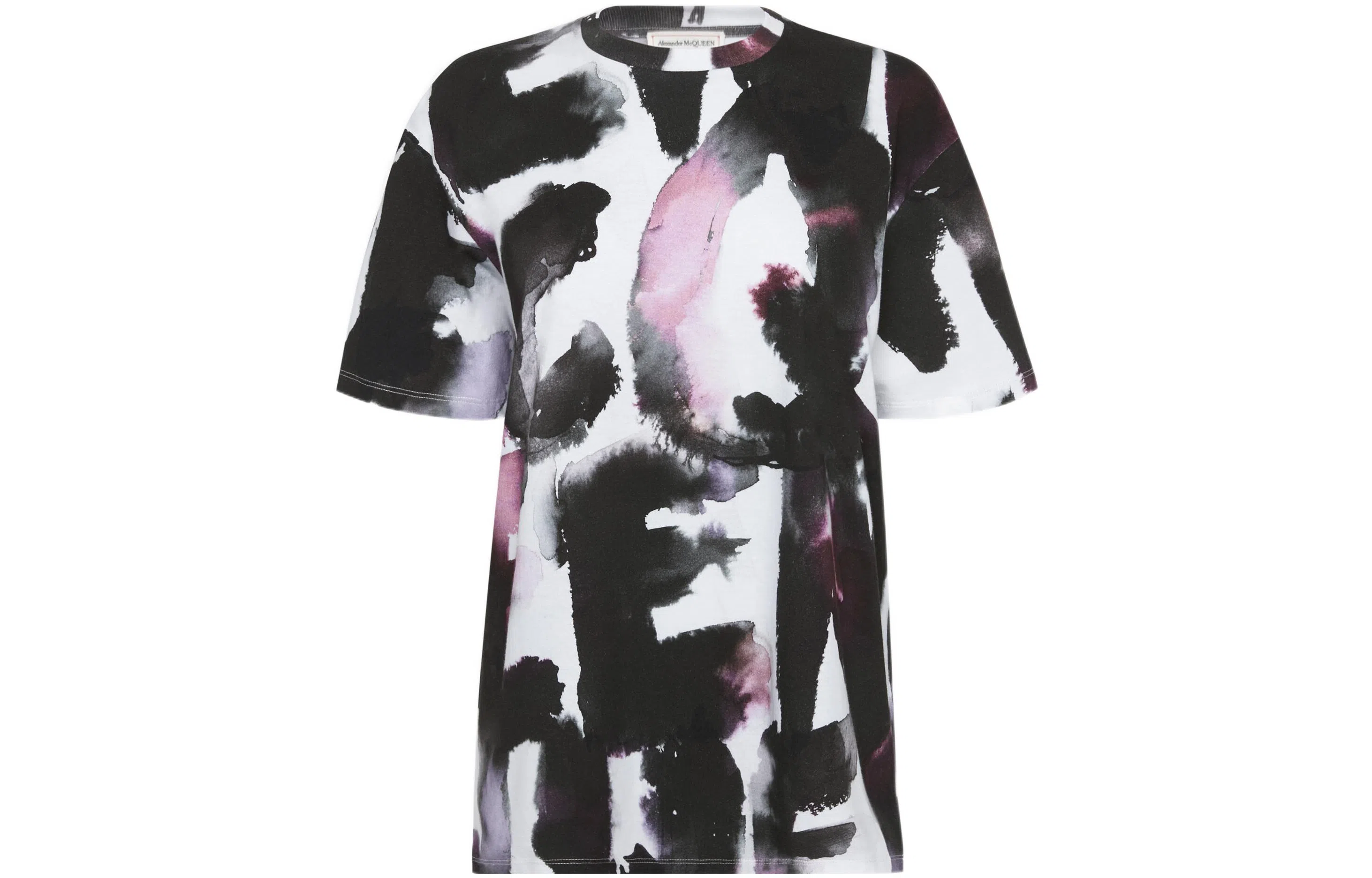 Alexander McQueen FW22 Watercolour Graffiti T