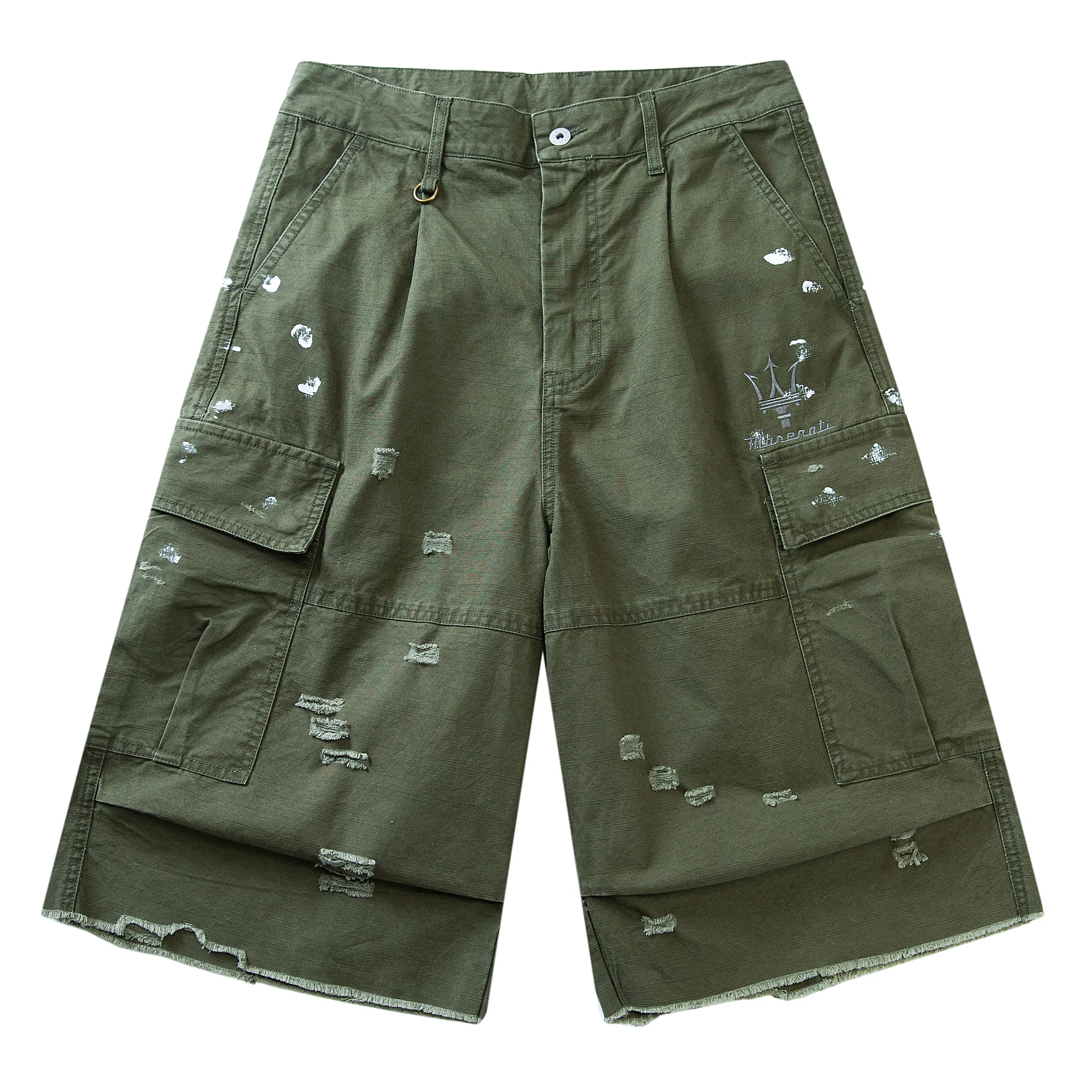 Maserati logoBaggy shorts