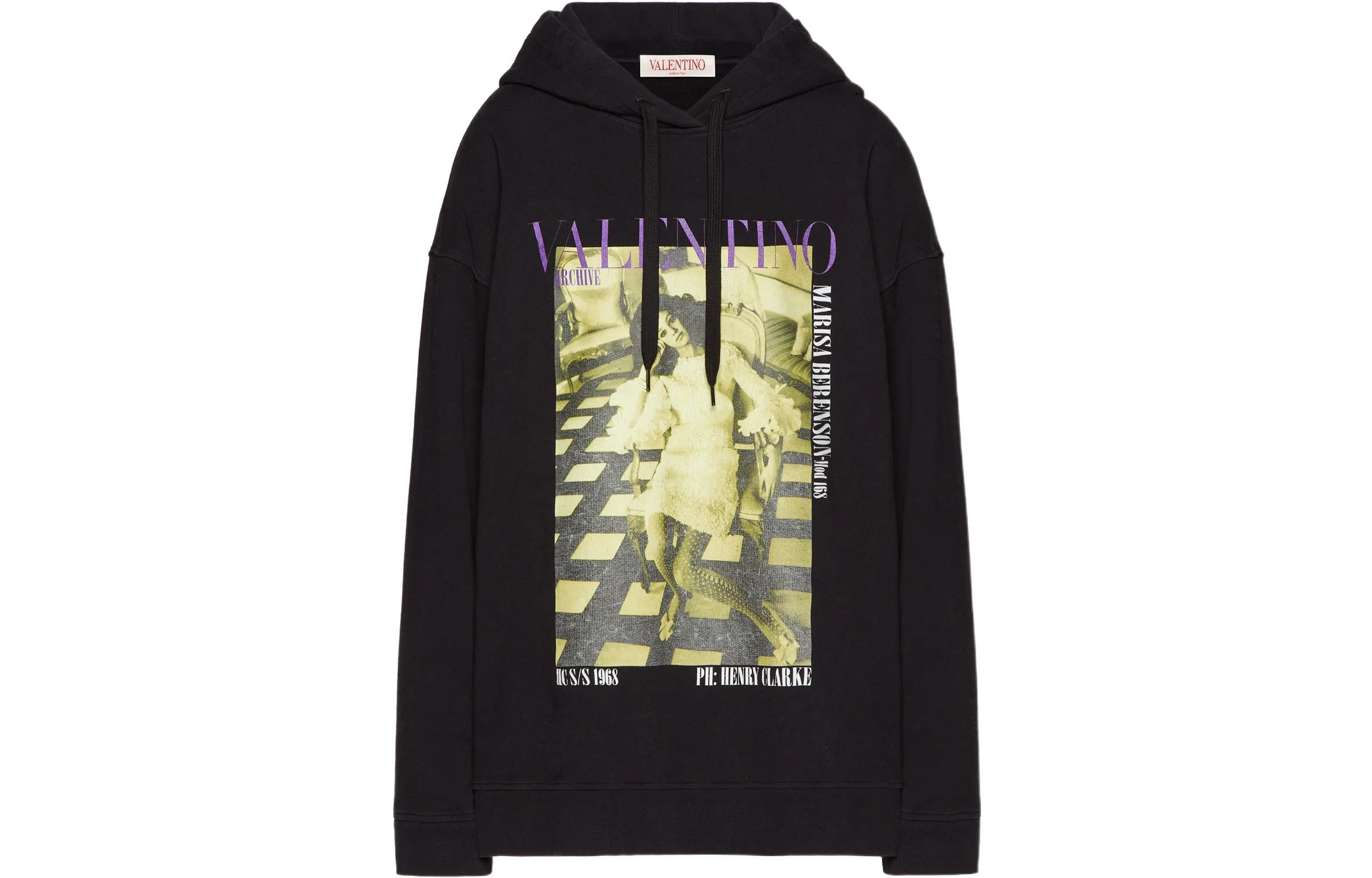 Valentino SS22 Hoodie Black