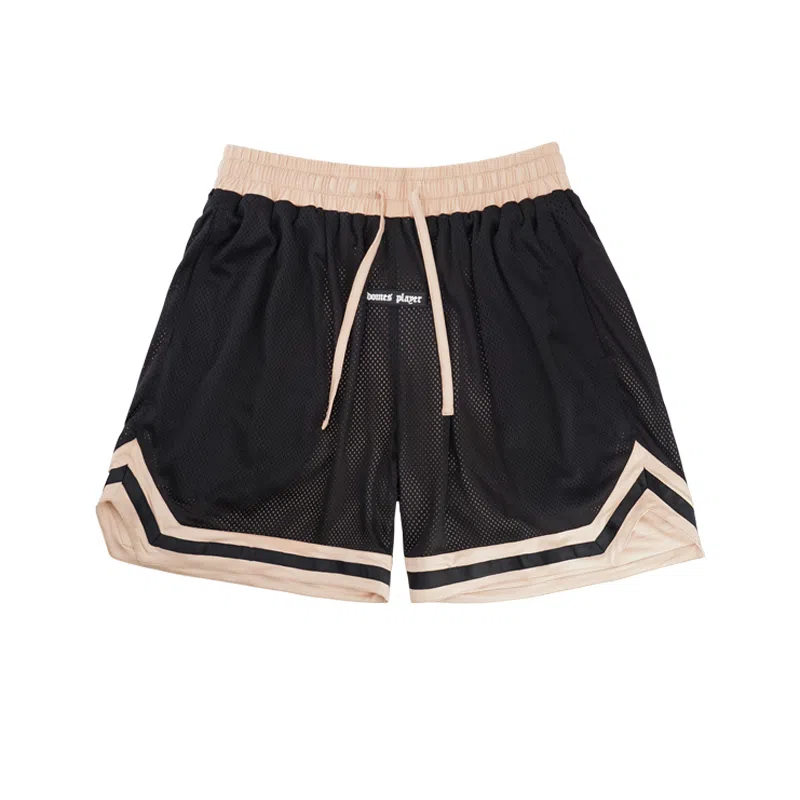 BKCXZICE Mesh Colorblock Basketball Shorts