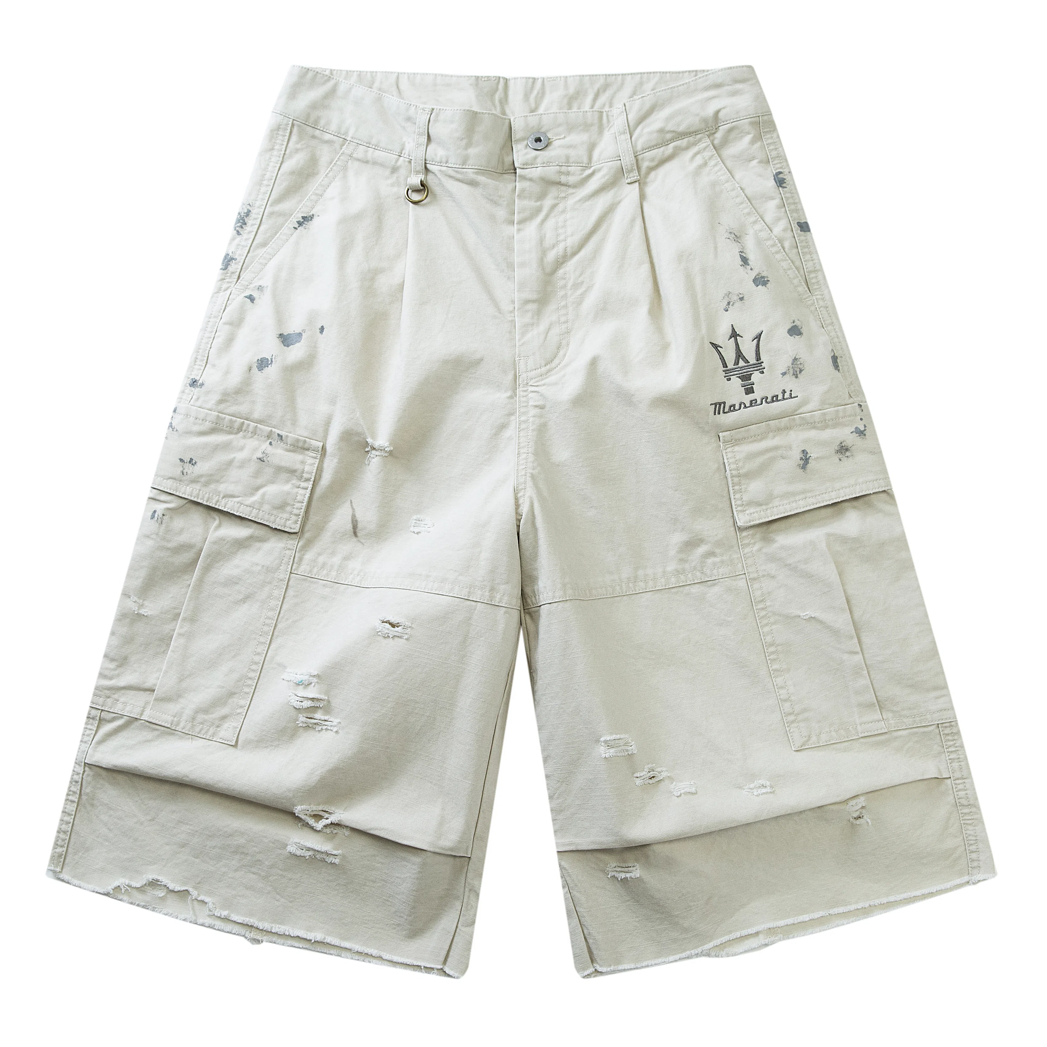 Maserati logoBaggy shorts