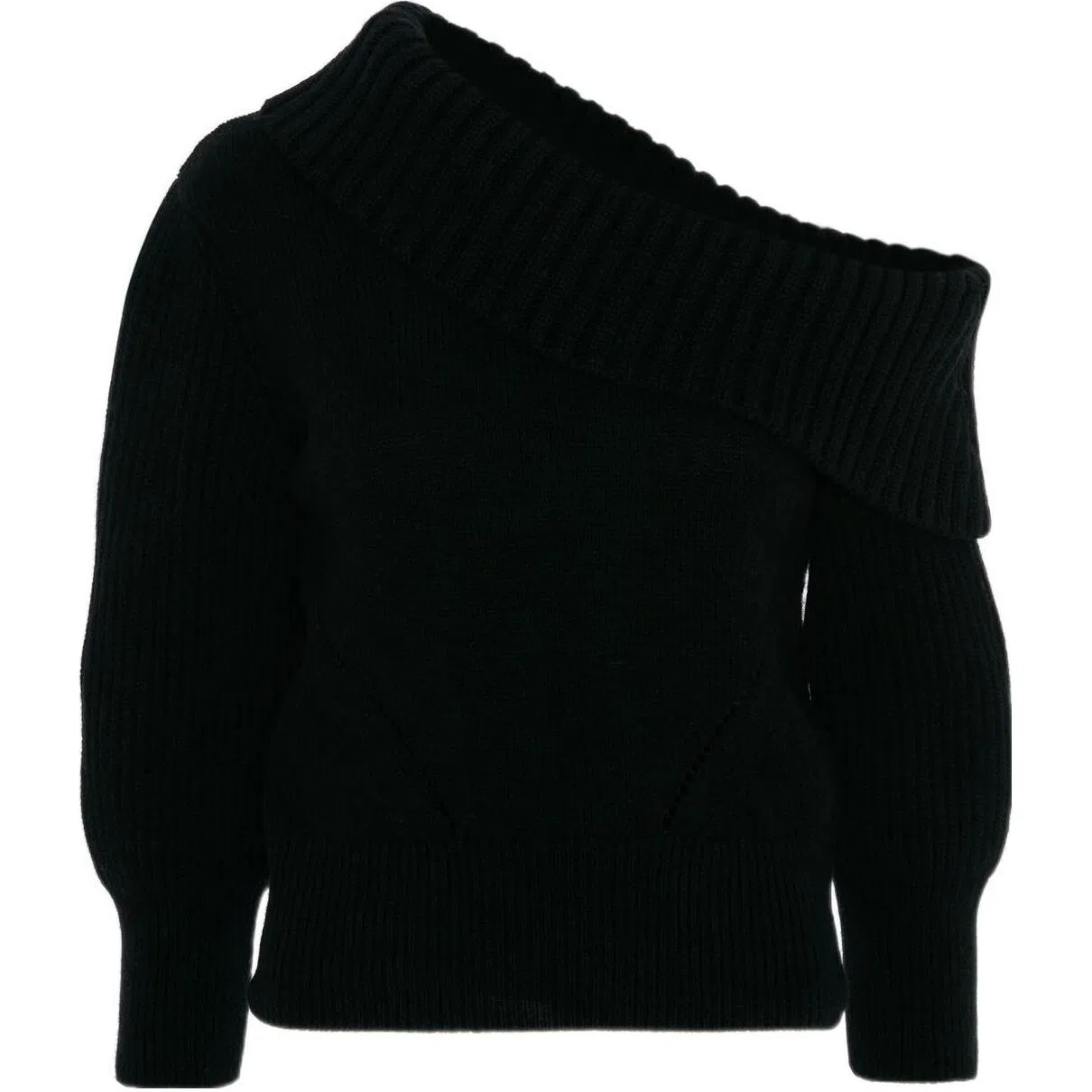 Alexander McQueen FW22 Black Wool Sweater