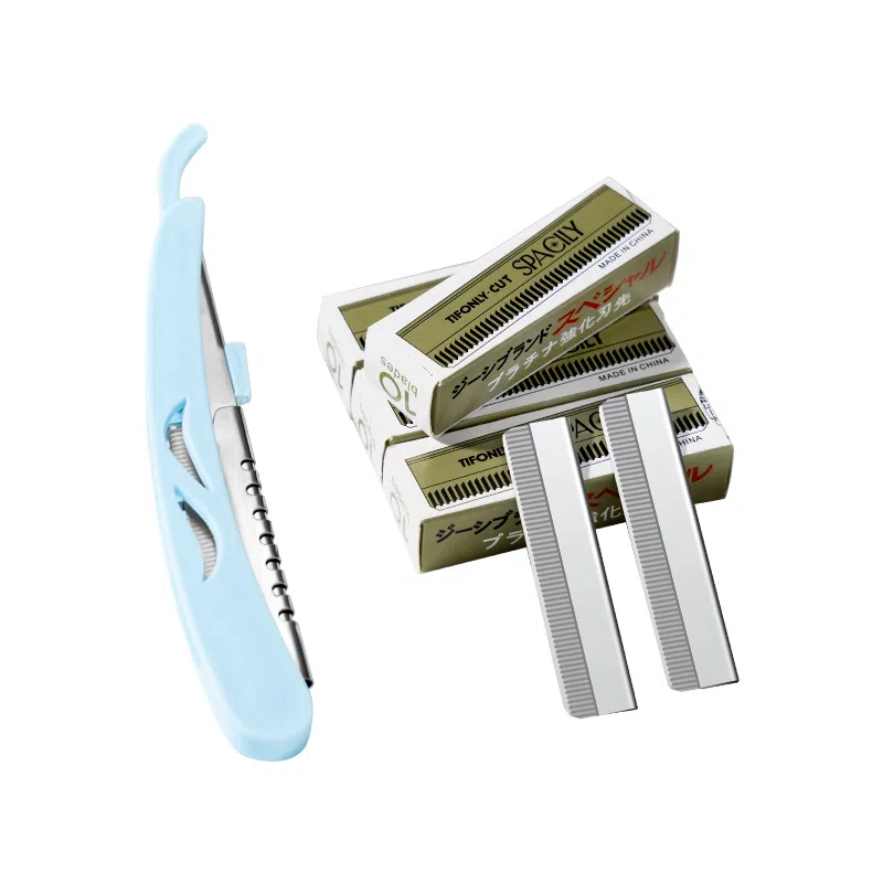 妮丽雅 修眉刀片刮眉毛刀 化妆师专业套装