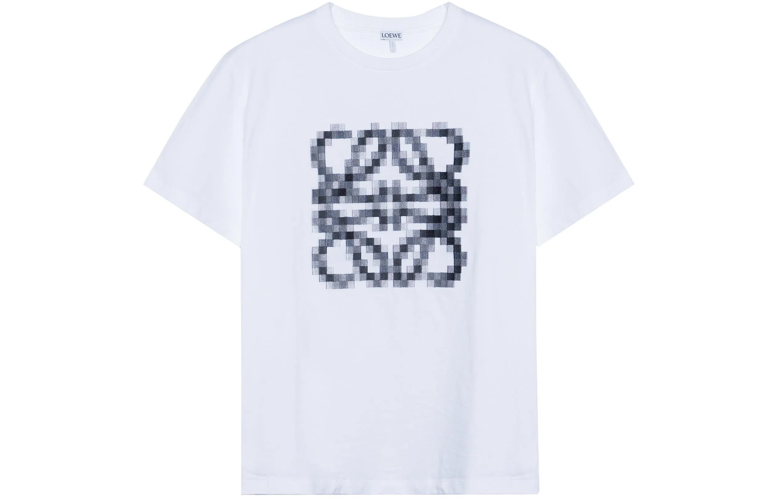 LOEWE Pixel Anagram T-Shirt White