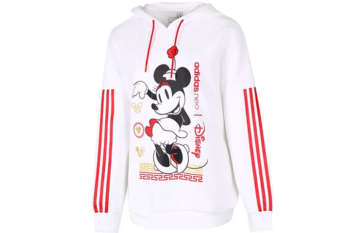 adidas Neo x Disney Minnie Hoodie White