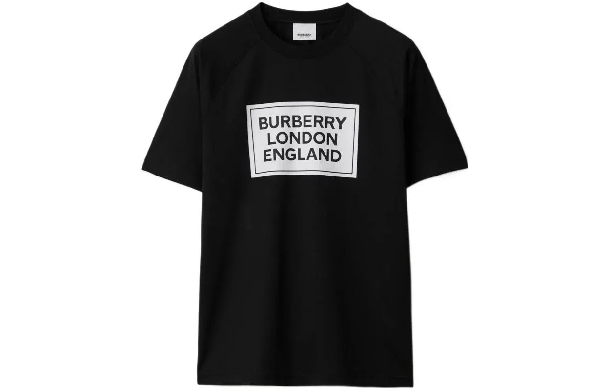 Burberry Letter Logo SS24 T-Shirt Black