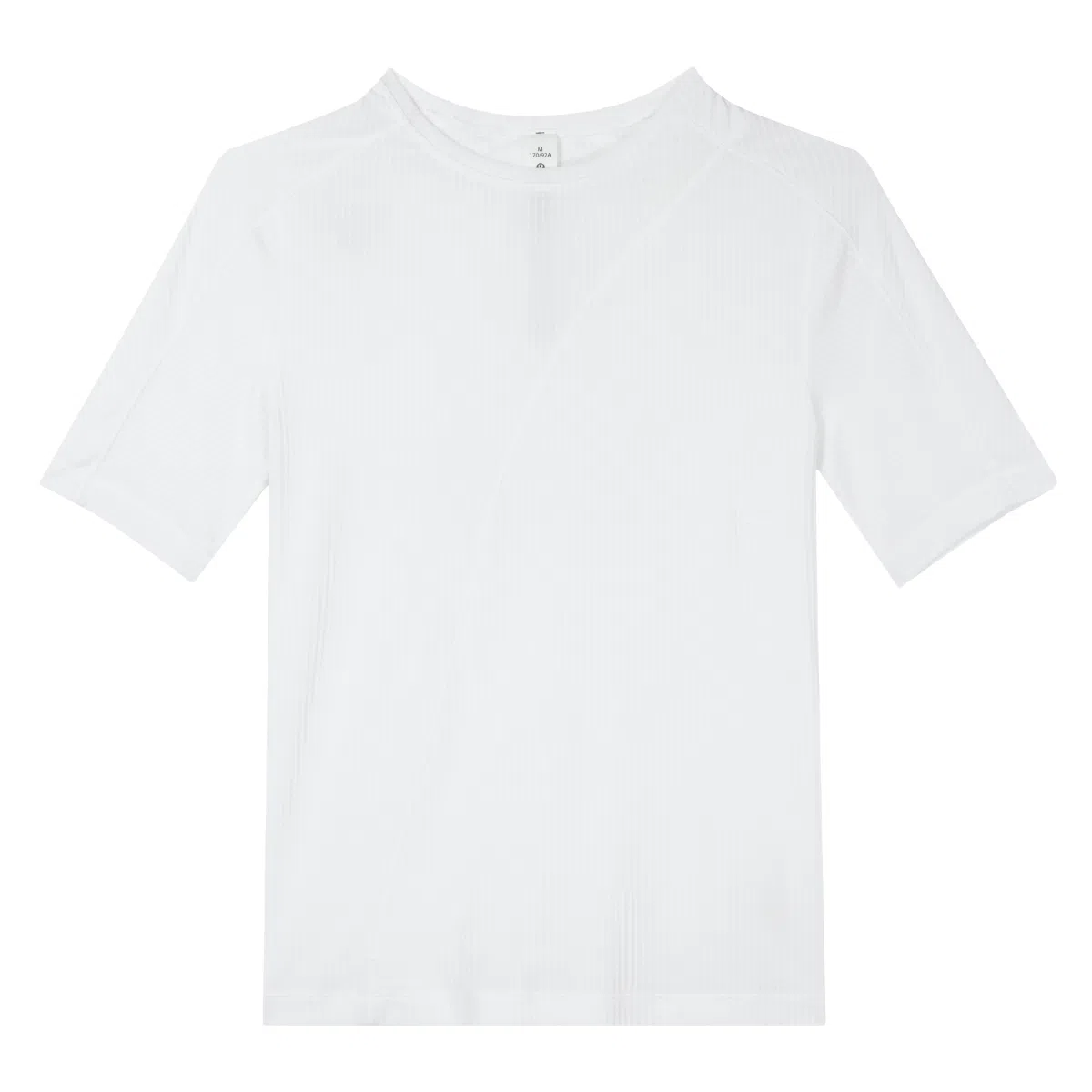 lululemon Lycra Asymmetrical Ribbed Cotton T