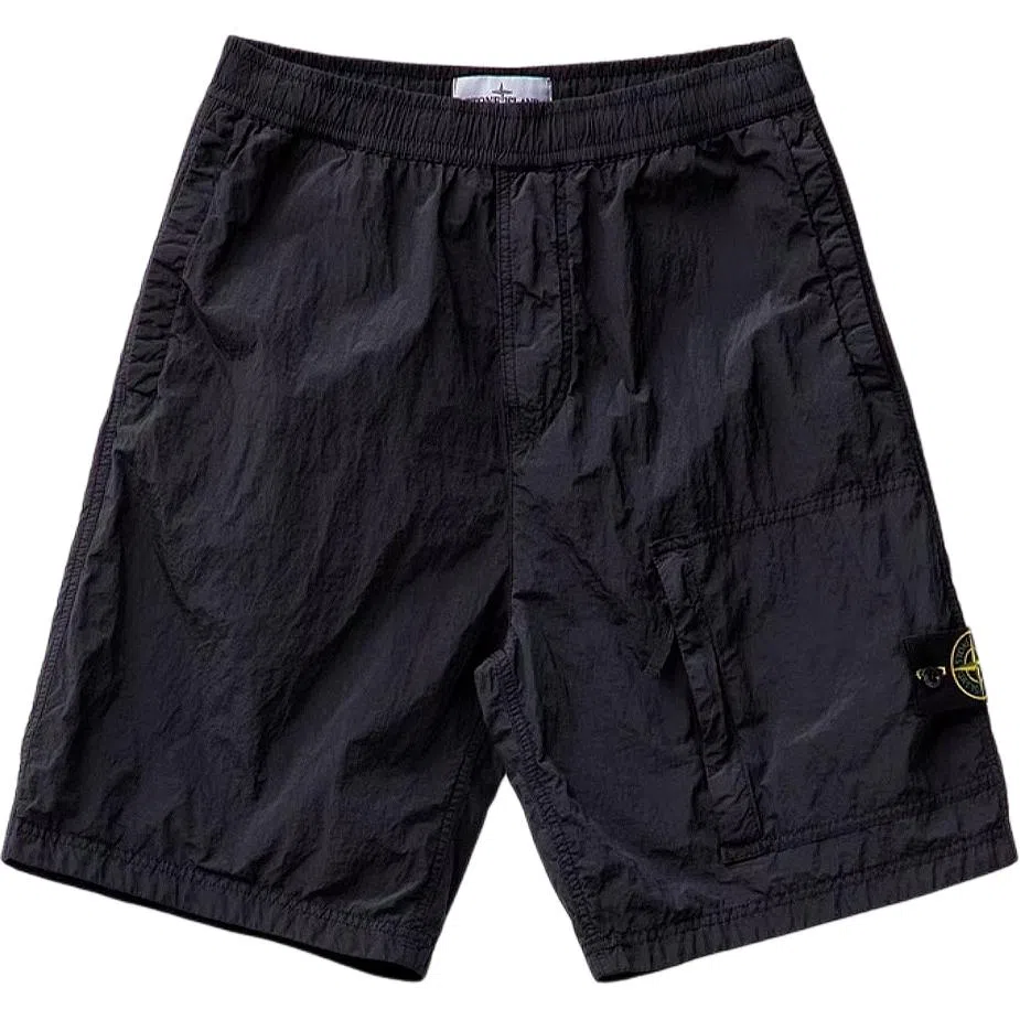 Stone Island Nylon Metal Shorts Black