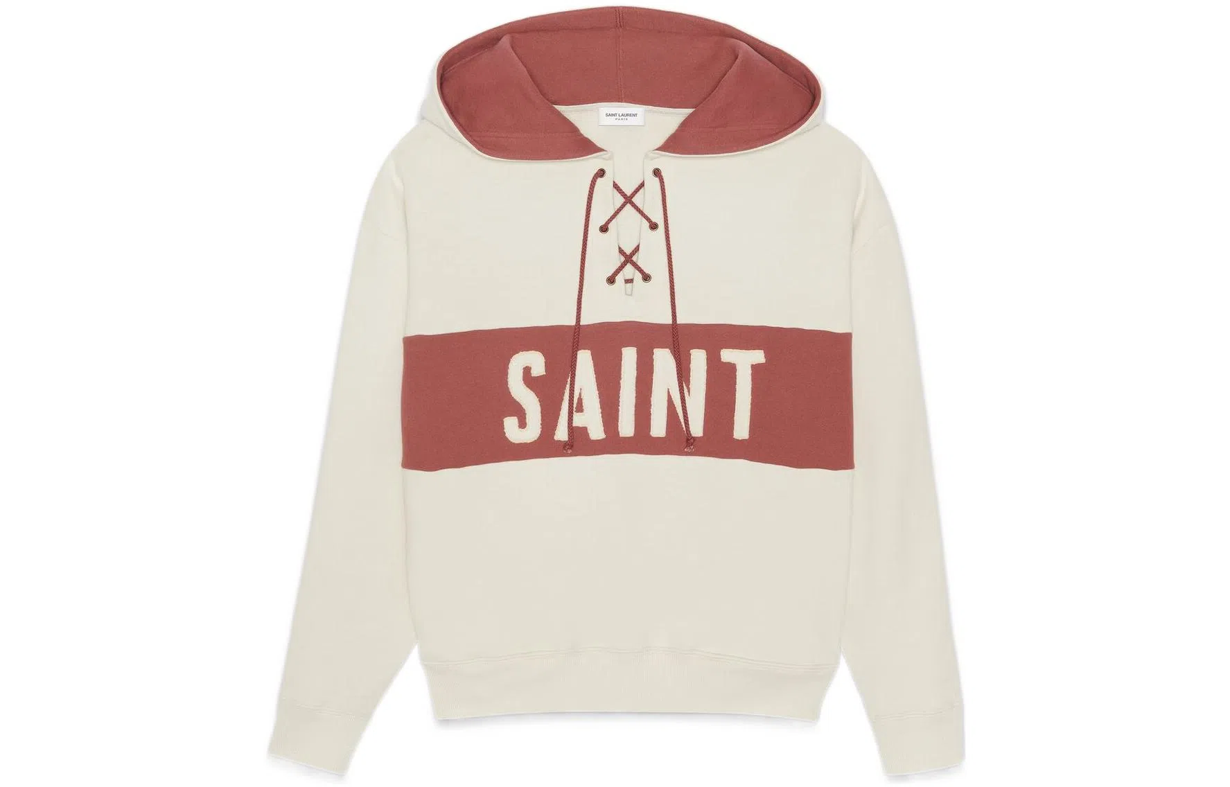 Saint Laurent SS22 Letter Print Hoodie