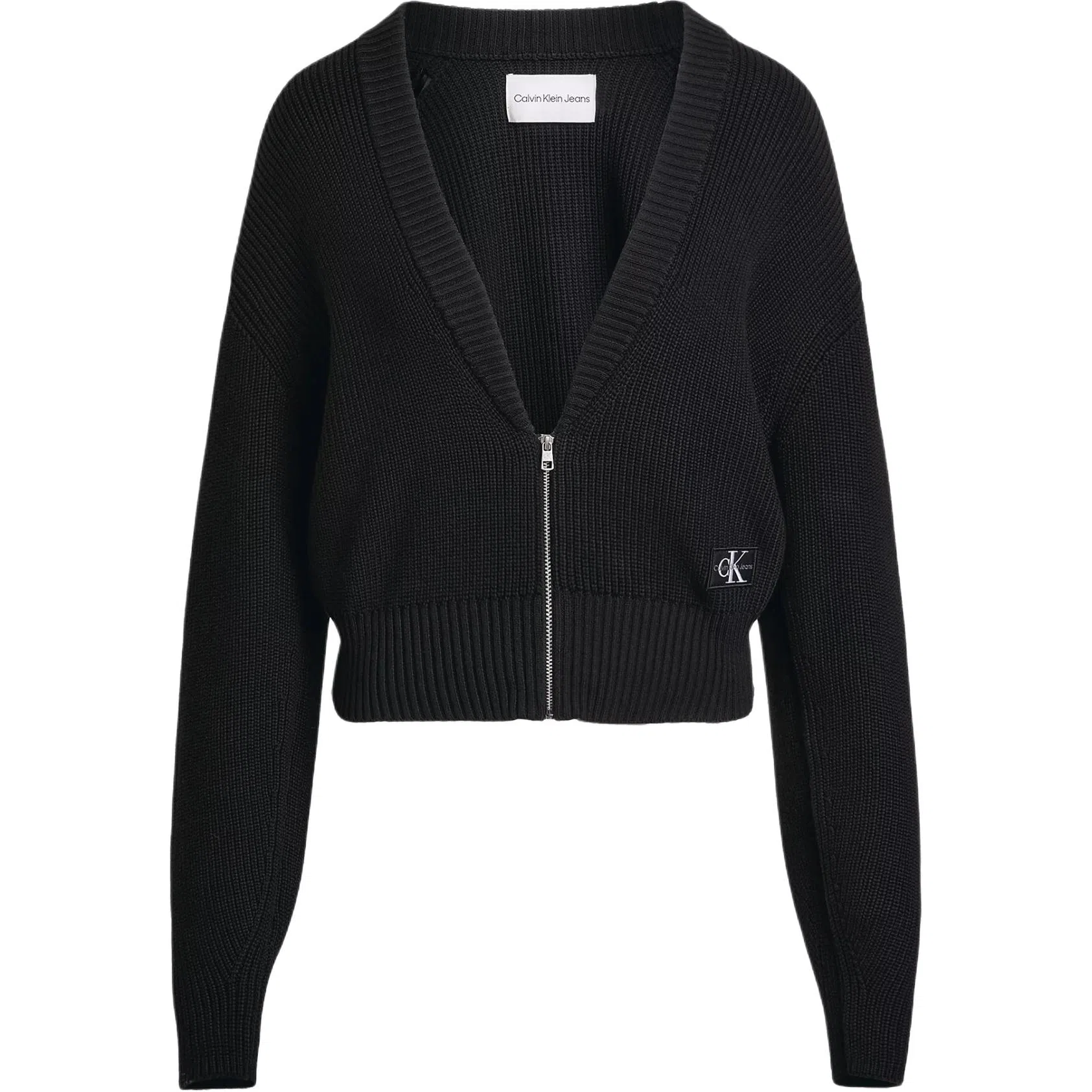 Calvin Klein Jeans V-Neck Sweater Black