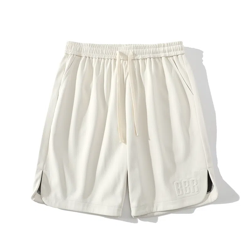 轻迎 运动宽松篮球五分钢印潮牌卫裤休闲短裤 男款