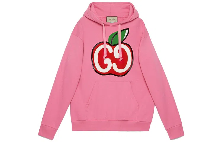 Gucci Floral Hoodie Pink