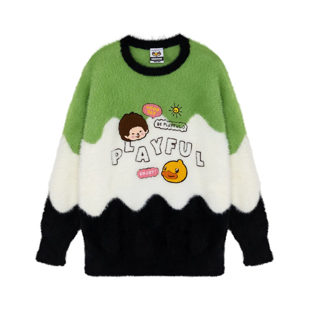 B.Duck Monchhichi Sweater