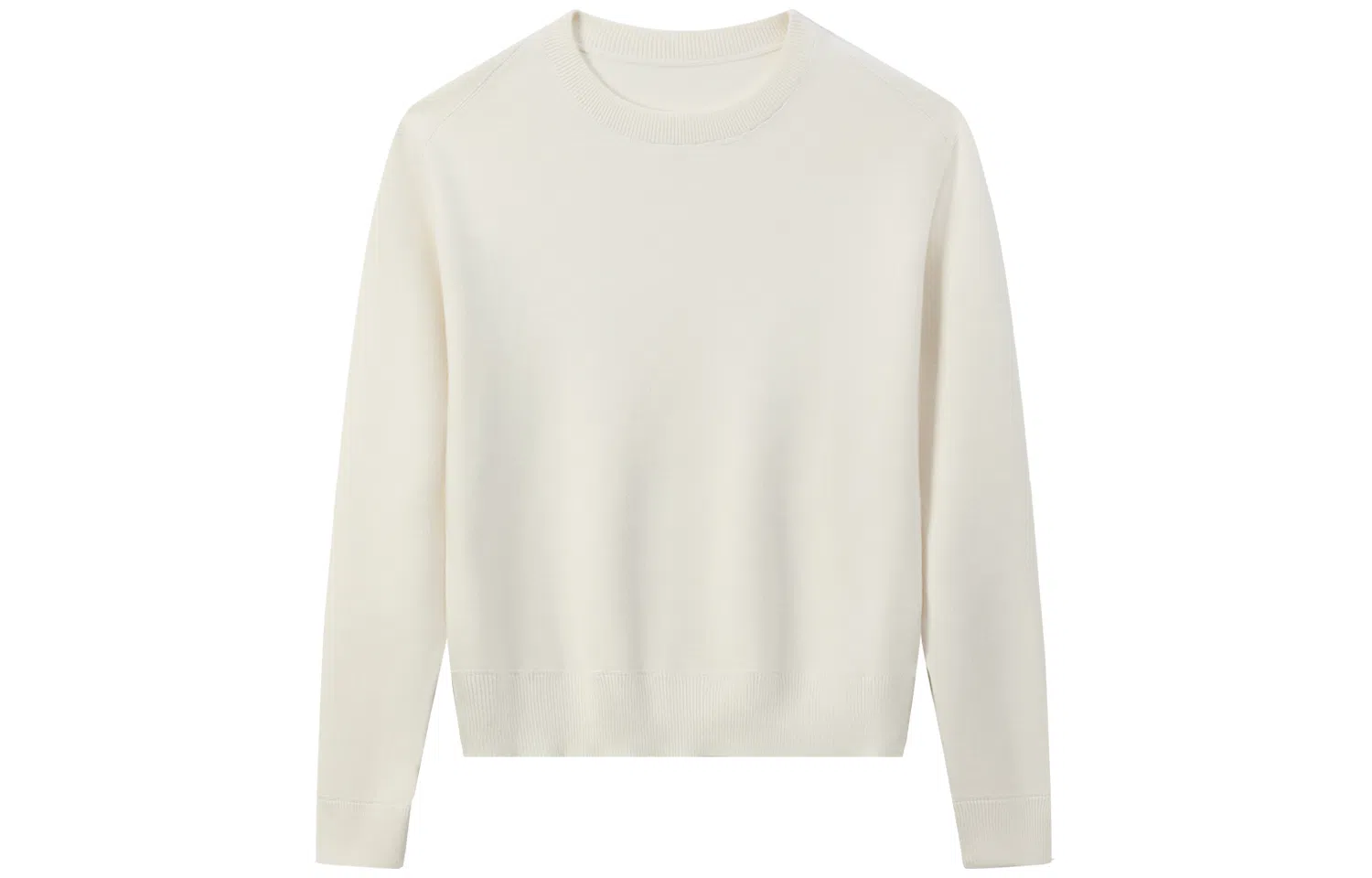 恒源祥 圆领套头纯色长袖毛衣 女款