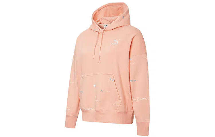 Puma Digit Print Hoodie Logo