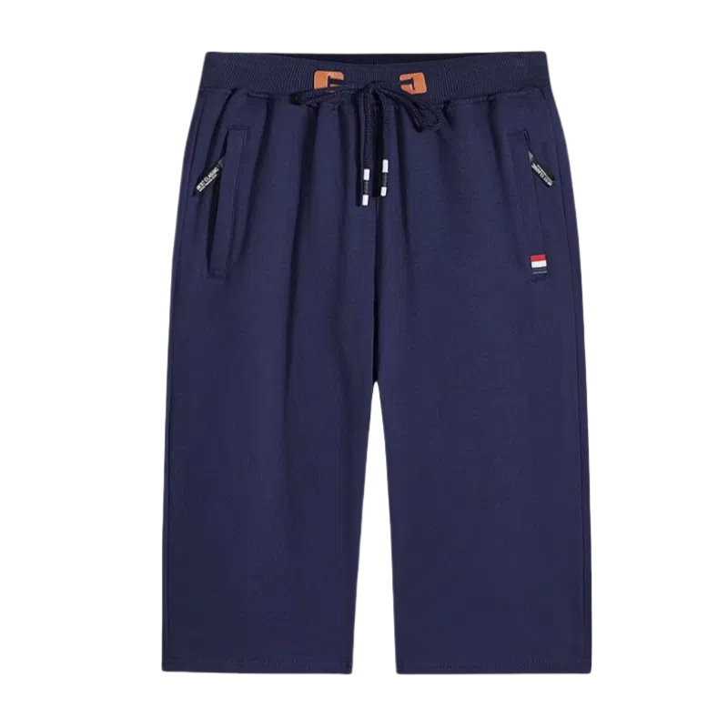 北极绒 时尚潮流韩版大码拉链外穿休闲短裤 男款