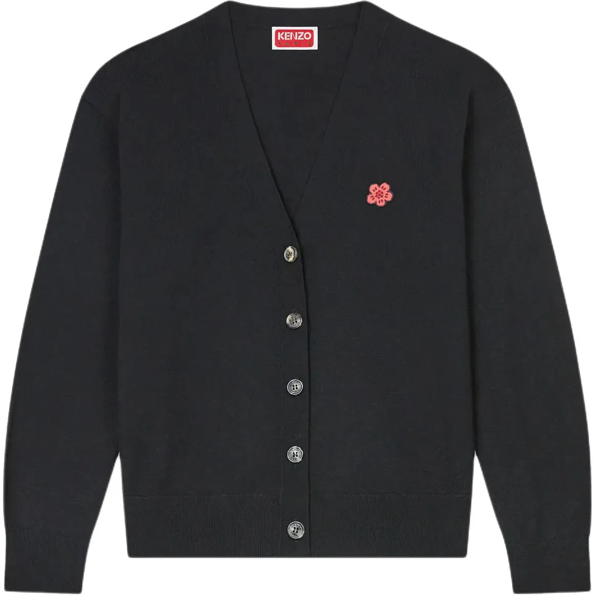 KENZO Floral Embroidered Cardigan