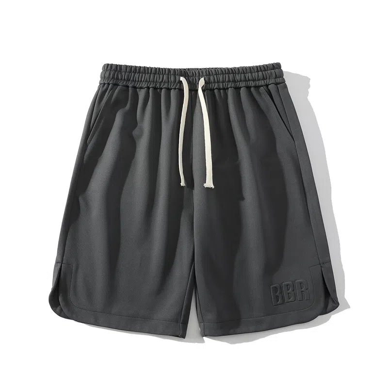 轻迎 运动宽松篮球五分钢印潮牌卫裤休闲短裤 男款