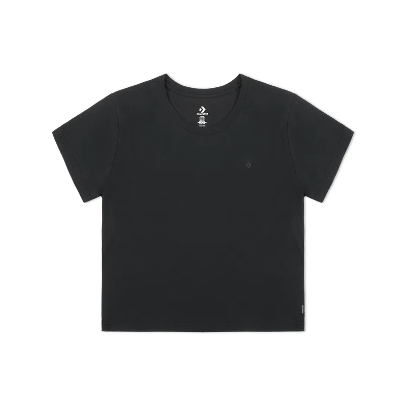 Converse Crew Neck T-Shirt Black