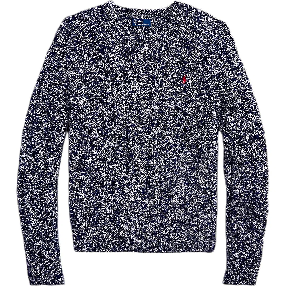 Polo Ralph Lauren Cable-Knit Rug Cotton Crew Neck Sweater