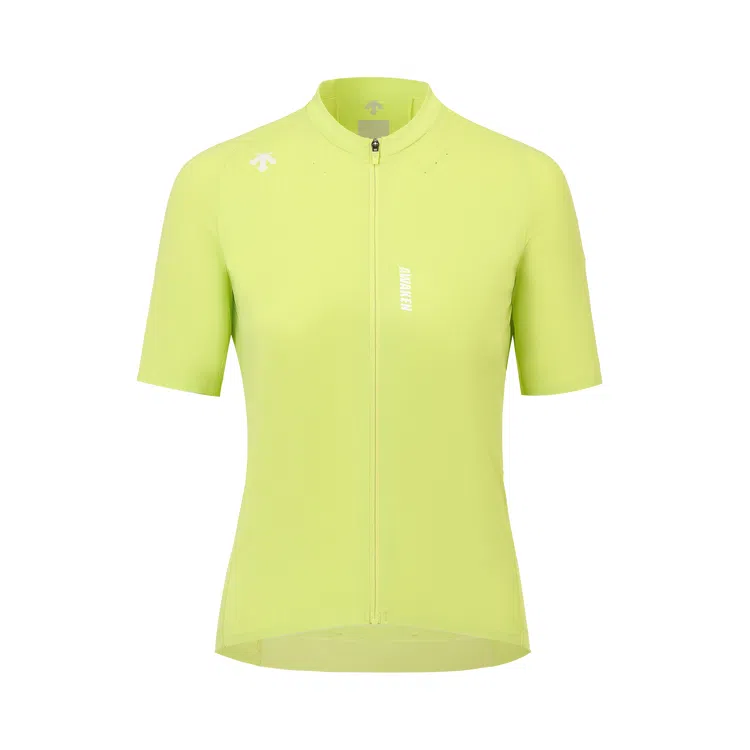 DESCENTE Redescente logo T LM-Sunny Lime