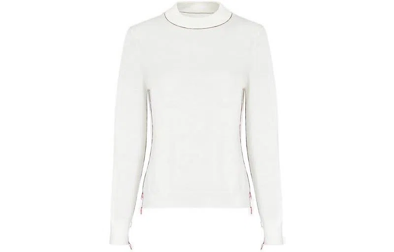 Maison Margiela FW21 Crewneck Wool Sweater White