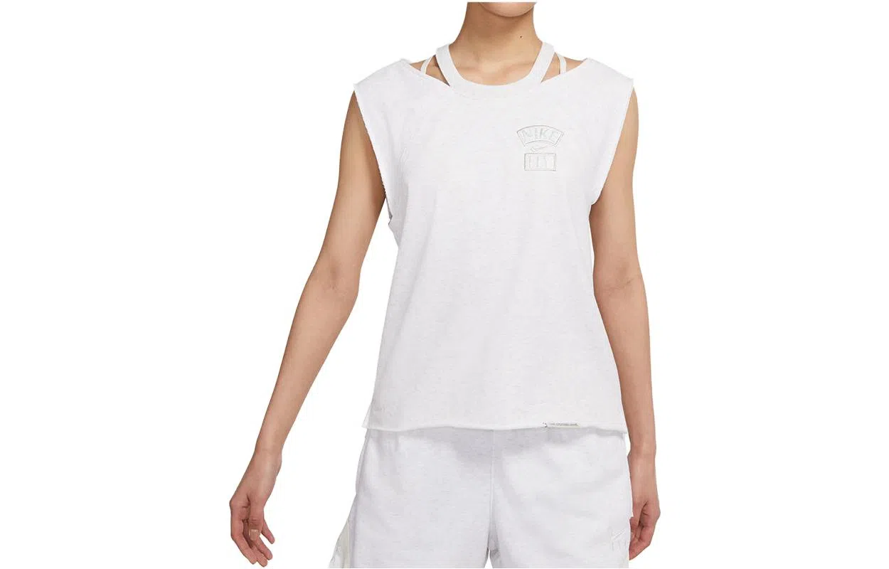 Nike Standard Issue Sleeveless Tee White