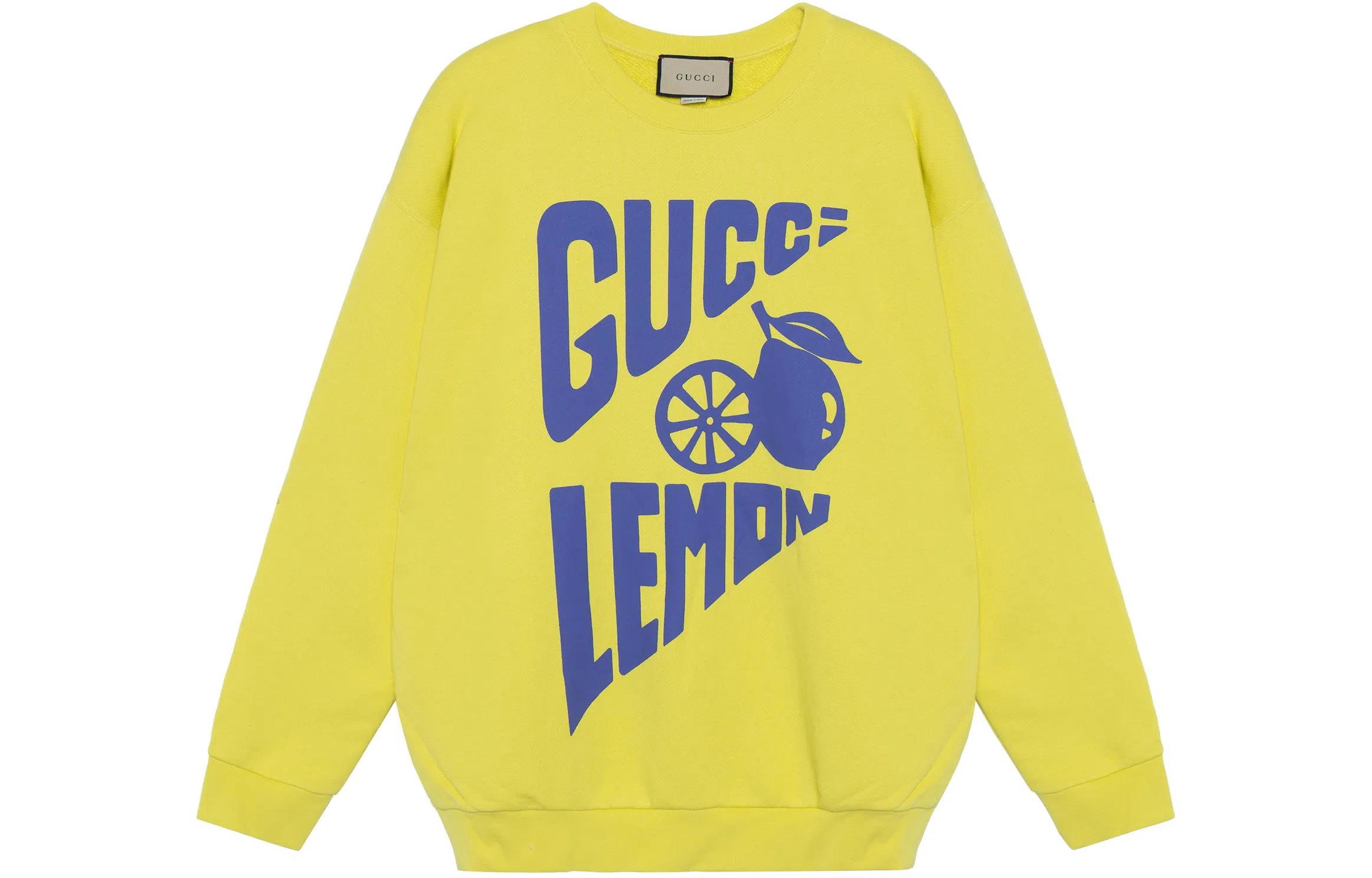 Gucci Lemon Print Crewneck Sweatshirt