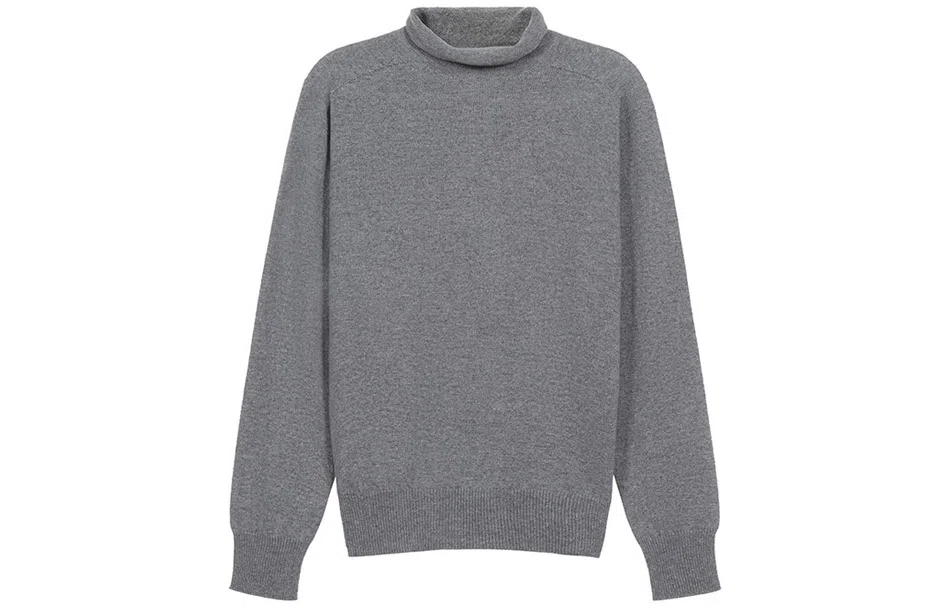 Emporio Armani FW21 Grey Turtleneck Sweater