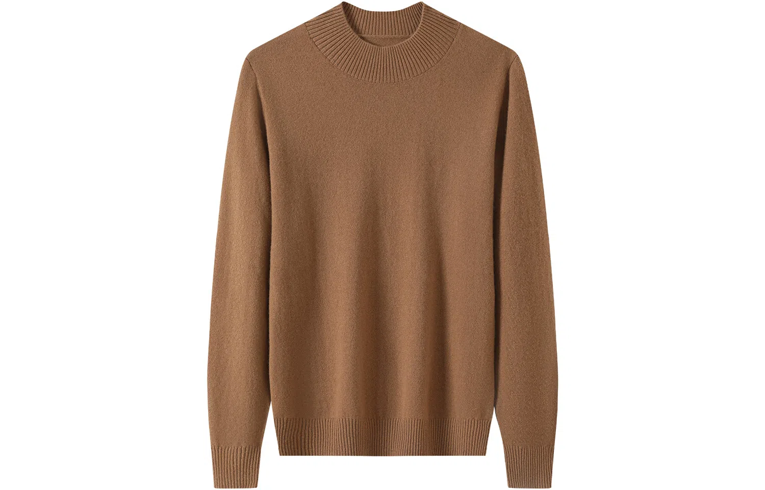 恒源祥 纯色半高领套头羊绒衫 女款