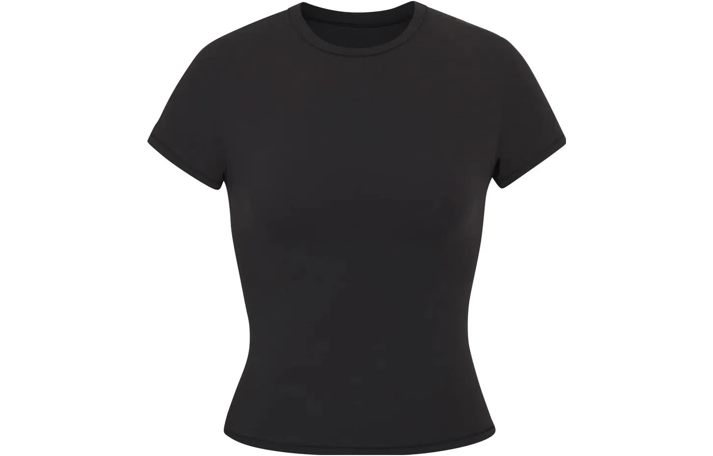 SKIMS Fits Everybody T-Shirt Onyx