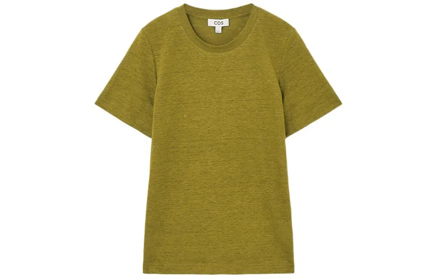 COS Olive Green Crew Neck T-Shirt