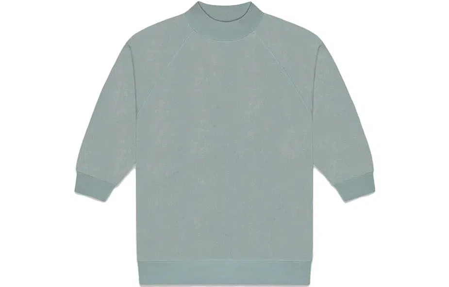 Fear of God Essentials Mock Neck Sweatshirt Sycamore