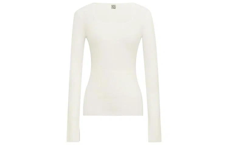 美洋 纯色圆领修身长袖针织衫 女款