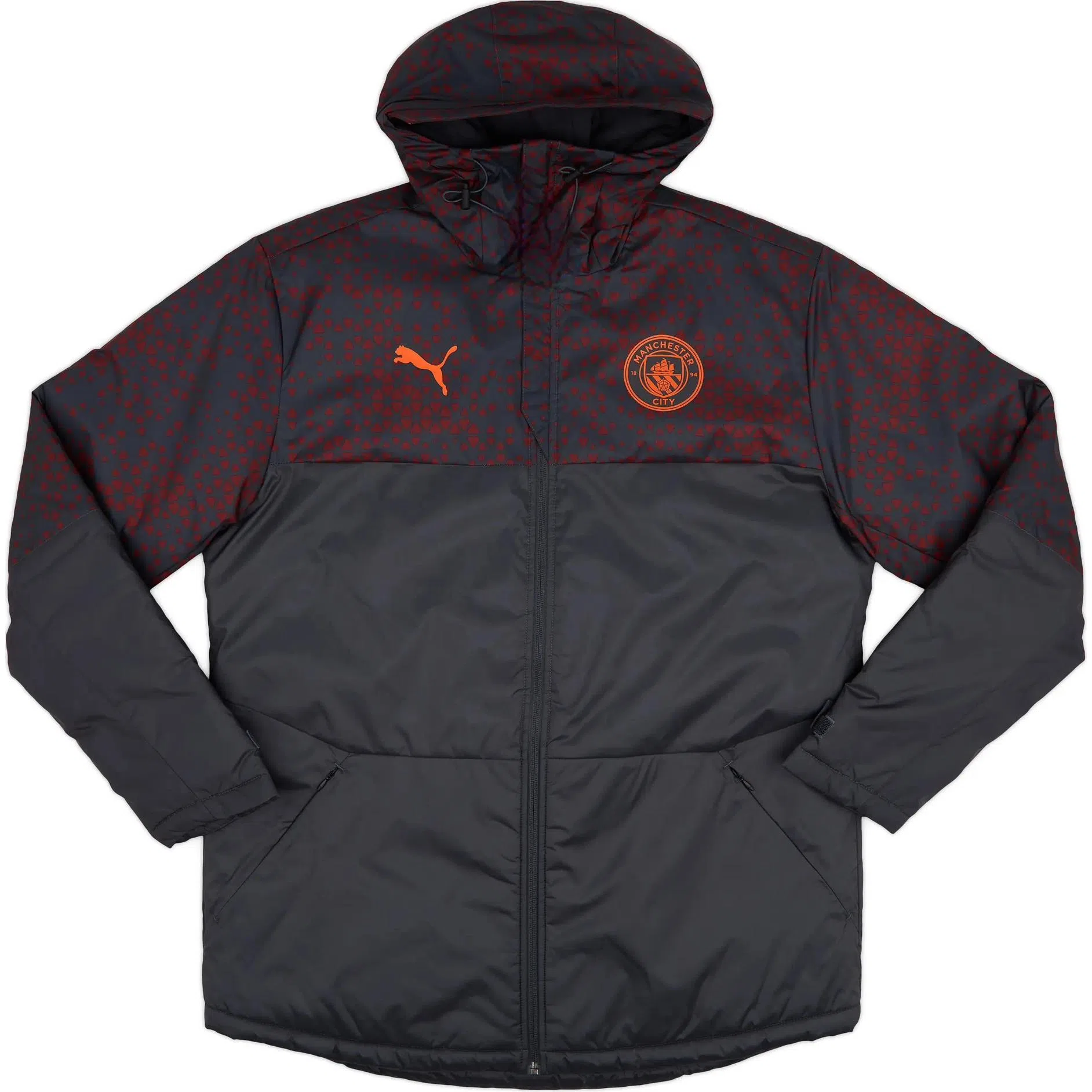 PUMA Manchester City Hoodie Black